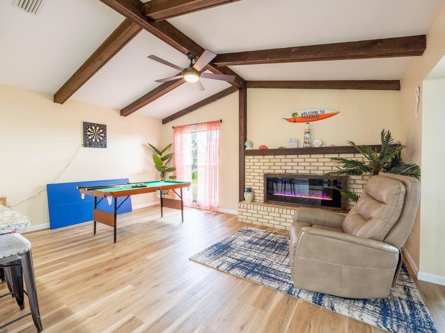 Englewood, Manasota Keys - 2 Bedroom Luxury Villa, Pool, Game Room, 6 Min To Beaches Next To Canal Ngoại thất bức ảnh