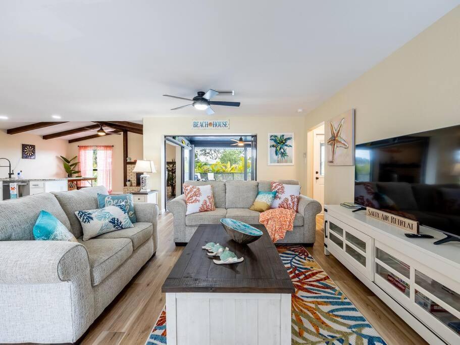 Englewood, Manasota Keys - 2 Bedroom Luxury Villa, Pool, Game Room, 6 Min To Beaches Next To Canal Ngoại thất bức ảnh